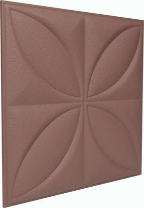 Decorative wall leather soft panel Four (Pastel colors)