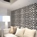 Decorative wall 3D panel-lattice made of MDF PR-09