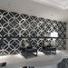 Decorative wall 3D panel-grid made of MDF PR-02