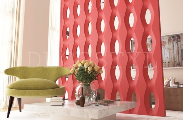3D decorative plaster wall partition - Eye