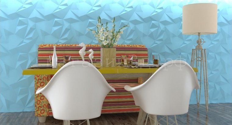 3D decorative gypsum wall panels - Iceberg