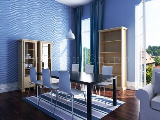 3D decorative gypsum wall panels - Dune