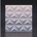 3D decorative gypsum wall panels - Hexacube