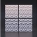 3D decorative gypsum wall panels - Hexacube