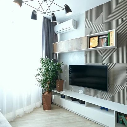 3D decorative gypsum wall panels - Geometry - easy installation