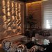 3D decorative gypsum wall panels - Kink - easy installation