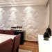 3D decorative gypsum wall panels - Kink - easy installation