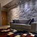 3D decorative gypsum wall panels - Kink - easy installation