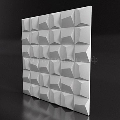 3D decorative gypsum wall panels - Clif - easy installation
