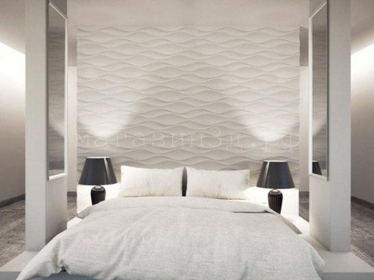 3D decorative gypsum wall panels - Kuvin