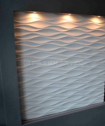 3D decorative gypsum wall panels - Kuvin