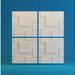 3D decorative gypsum wall panels - Squares
