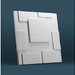3D decorative gypsum wall panels - Squares