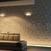 3D decorative gypsum wall panels - Squares