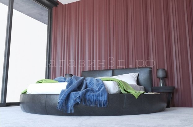 3D decorative gypsum wall panels - Rays