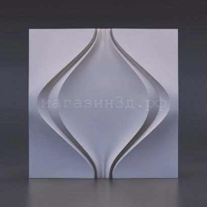 3D Decorative Gypsum Wall Panels - Soft Diamond