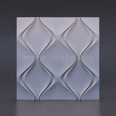 3D Decorative Gypsum Wall Panels - Soft Diamond