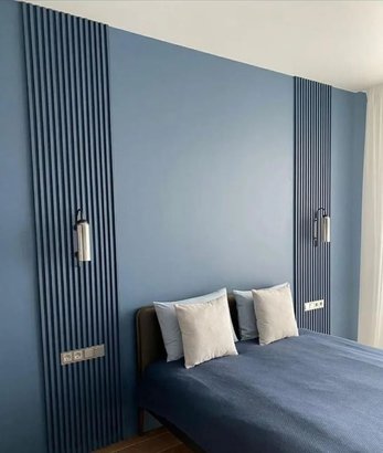 3D decorative gypsum wall panels - Rail Parallels