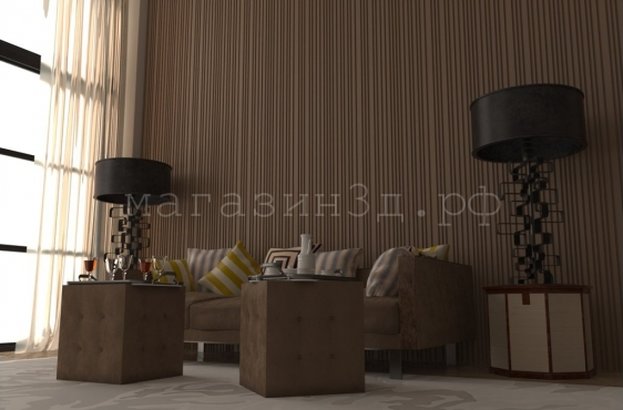 3D Decorative Gypsum Wall Panels - Strip Tix Strips