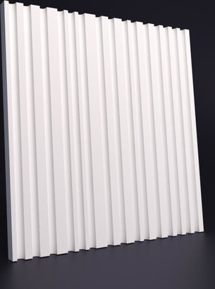 3D Decorative Gypsum Wall Panels - Strip Tix Strips