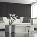 3D decorative gypsum wall panels - Concave strip