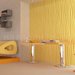 3D Decorative Gypsum Wall Panels - Silk Wave