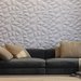 3D decorative gypsum wall panels - Rock Crystal