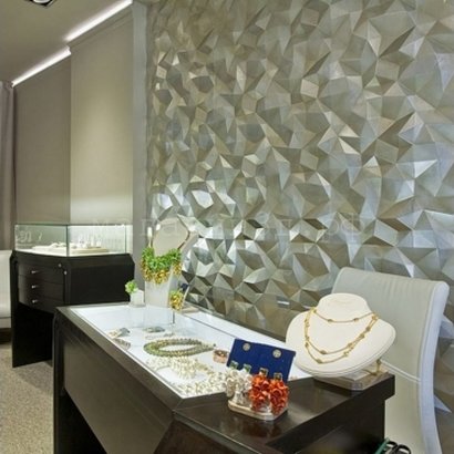 3D decorative gypsum wall panels - Rock Crystal
