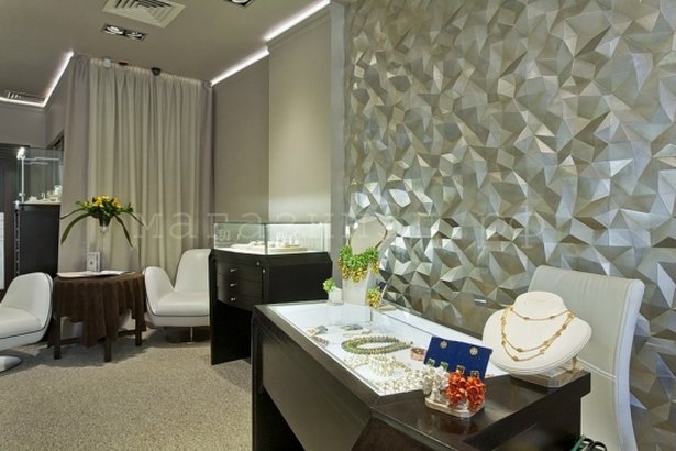 3D decorative gypsum wall panels - Rock Crystal