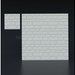 3D decorative gypsum wall panels - Old stone (Old brick)