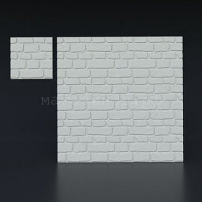 3D decorative gypsum wall panels - Old stone (Old brick)