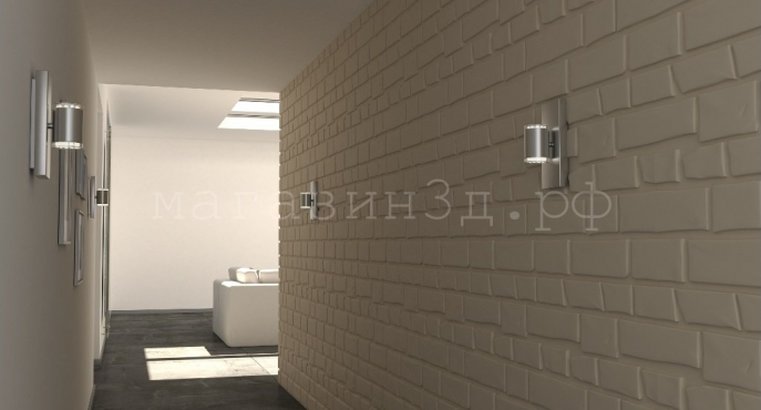 3D decorative gypsum wall panels - Old stone (Old brick)