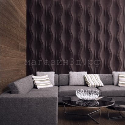 3D Decorative Gypsum Wall Panels - Flowing Sand
