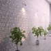 3D decorative gypsum wall panels - Beehive - easy installation