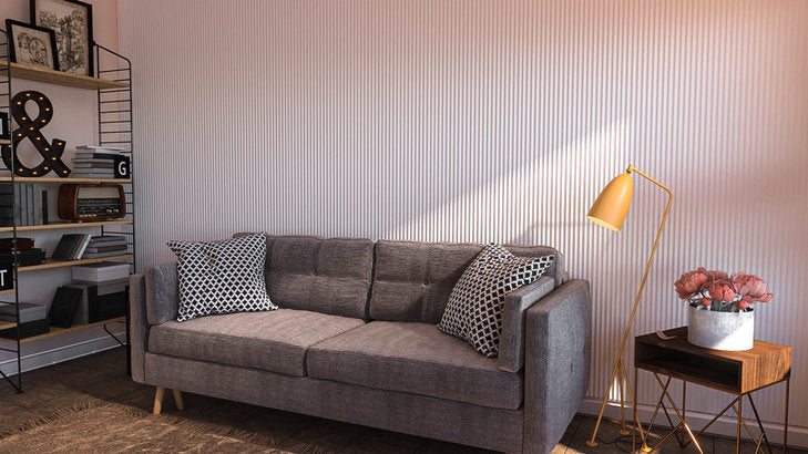 3D Decorative Gypsum Wall Panels - Zigzag