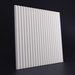 3D Decorative Gypsum Wall Panels - Zigzag