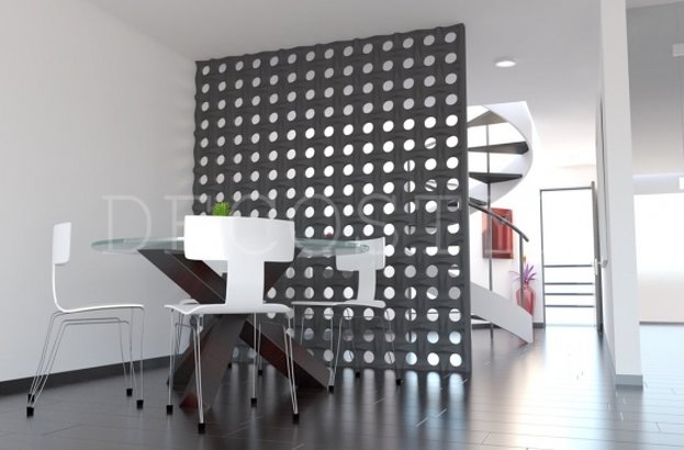 3D decorative gypsum wall partition - Flex