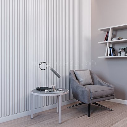 3D decorative gypsum wall panels - Lath Vector