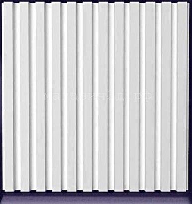 3D decorative gypsum wall panels - Lath Vector