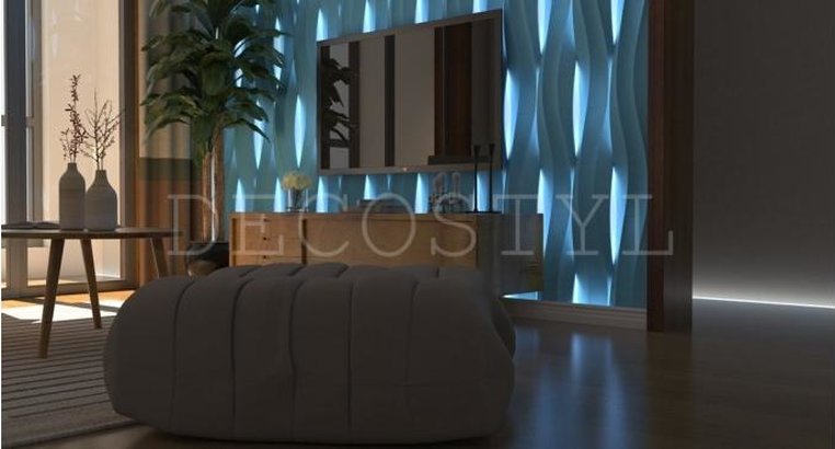 Decorative wall 3D light panels Lightbarkhan