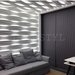 Decorative wall 3D light panels Stream