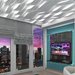 Decorative wall 3D light panels Stream