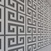 Decorative wall 3D panel-lattice made of MDF PR-11