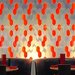Hive - decorative 3D wall partition made of plaster