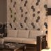Hive - decorative 3D wall partition made of plaster