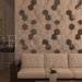 Hive - decorative 3D wall partition made of plaster