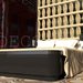 3D decorative plaster wall partition - Hourglass
