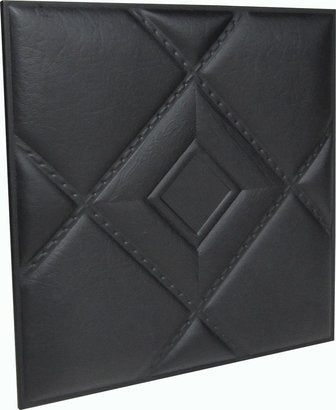 Decorative wall leather soft panel Luck (Pastel colors)