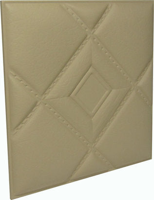 Decorative wall leather soft panel Luck (Pastel colors)