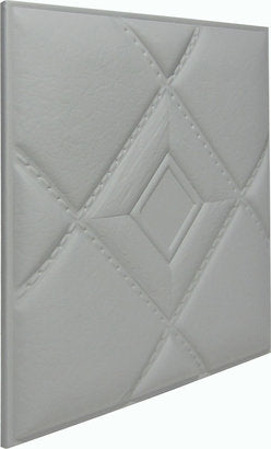 Decorative wall leather soft panel Luck (Pastel colors)